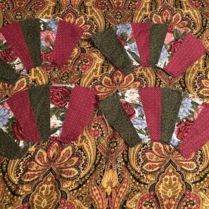 New Patchwork fan pattern quilting 38 blocks for making quilt top